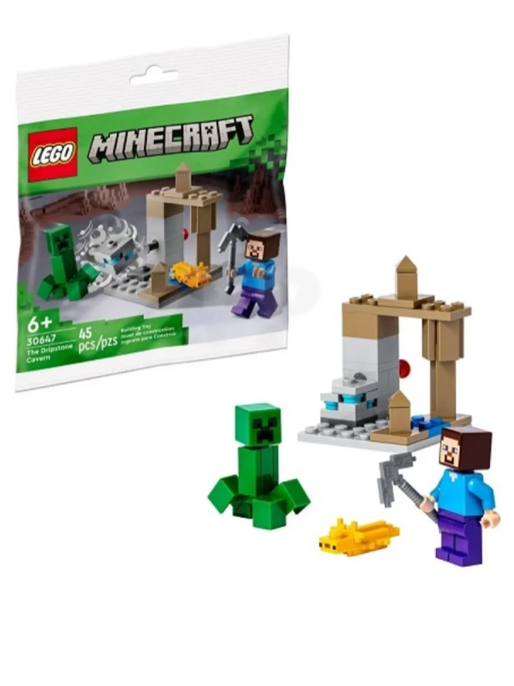 LEGO Minecraft The Dripstone Cavern Polybag (30647) New 45 pieces - Picture 2 of 7